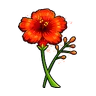 Red Flower item icon in Anime Expeditions