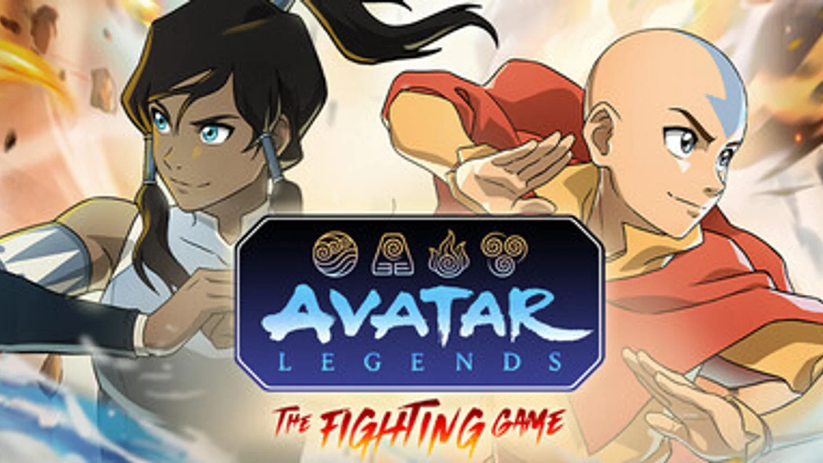 Avatar Legends fighters facing off in the official game art
