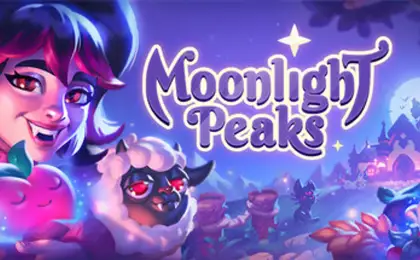 A moonlit supernatural farm scene from Moonlight Peaks
