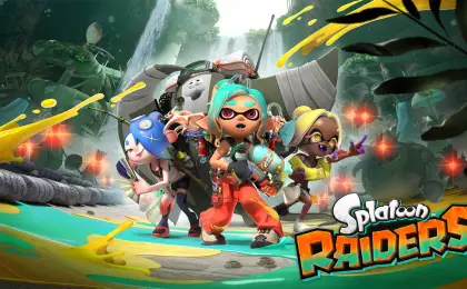 The Mechanic and Deep Cut in official Splatoon Raiders artwork