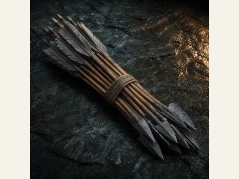 Arrows artwork from The Mound: Omen of Cthulhu