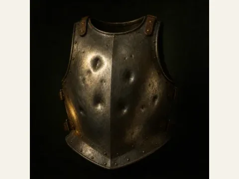 Broken Breastplate artwork from The Mound: Omen of Cthulhu