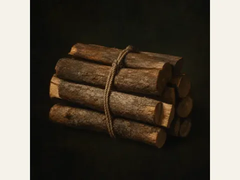 Firewood artwork from The Mound: Omen of Cthulhu