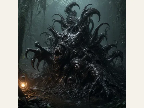 Formless Spawn artwork from The Mound: Omen of Cthulhu