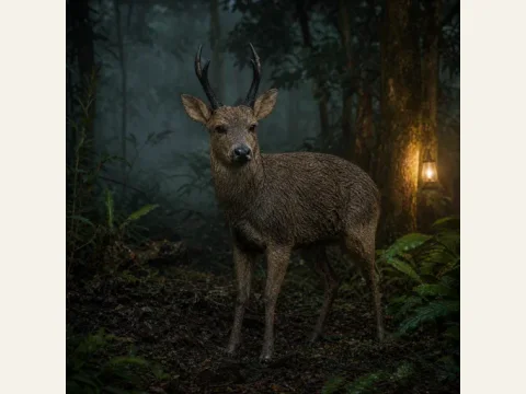 Huemul artwork from The Mound: Omen of Cthulhu