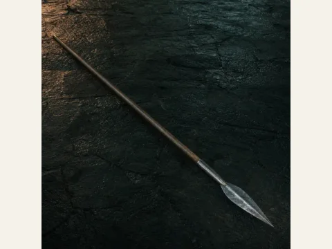 Spear artwork from The Mound: Omen of Cthulhu